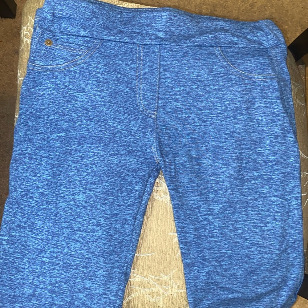Bombshell Denim Look Leggings